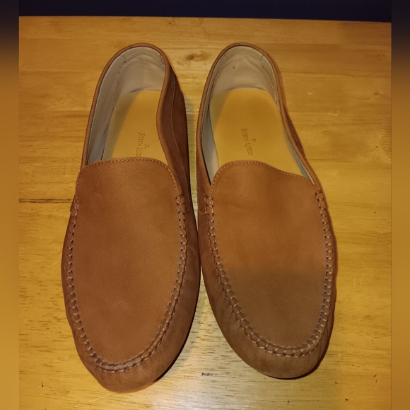 John Lobb Suede Loafers Size 10.5